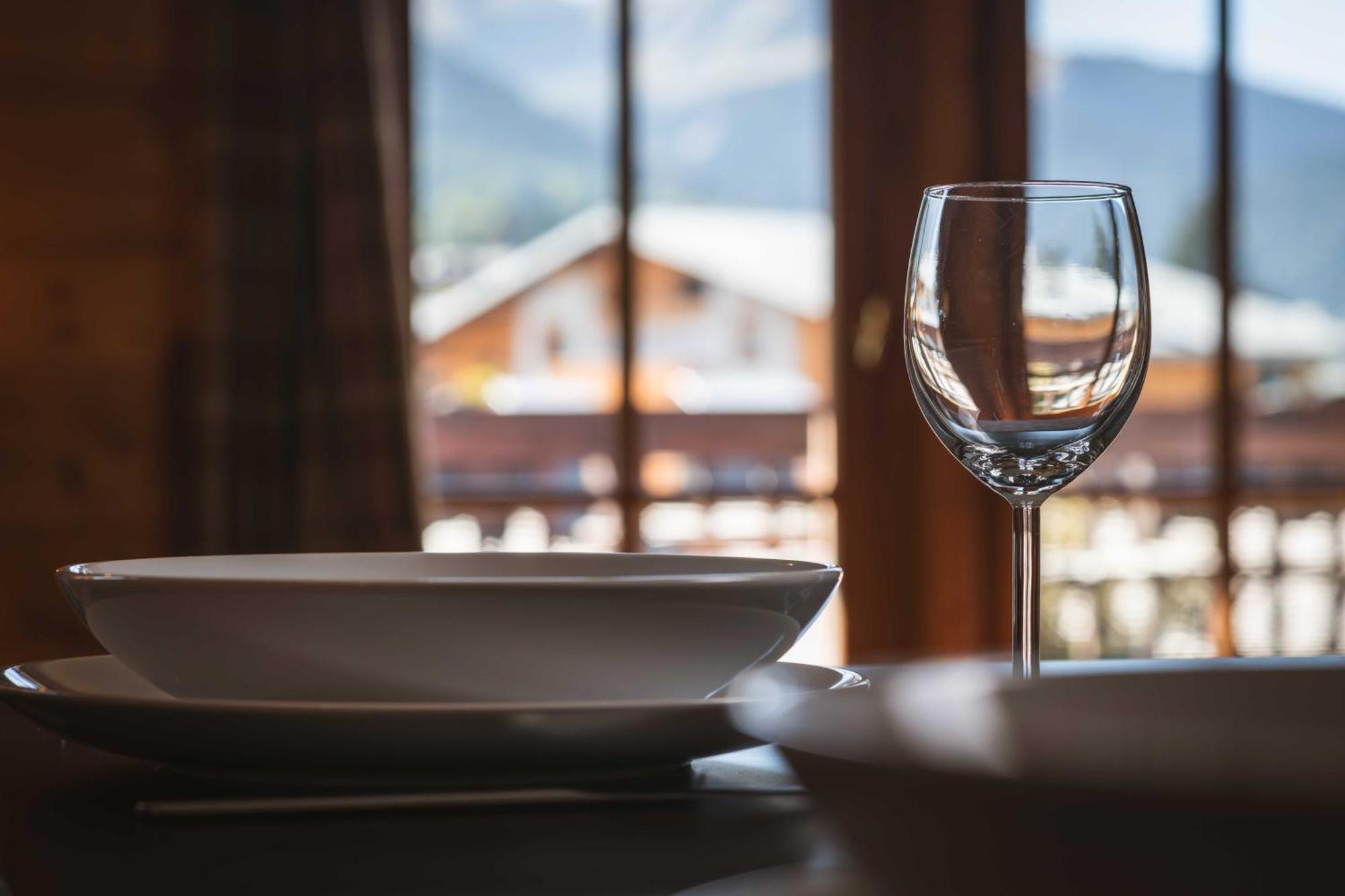 Warm 2-Bedroom Apartment Near The Tourist Office Megève Exteriör bild