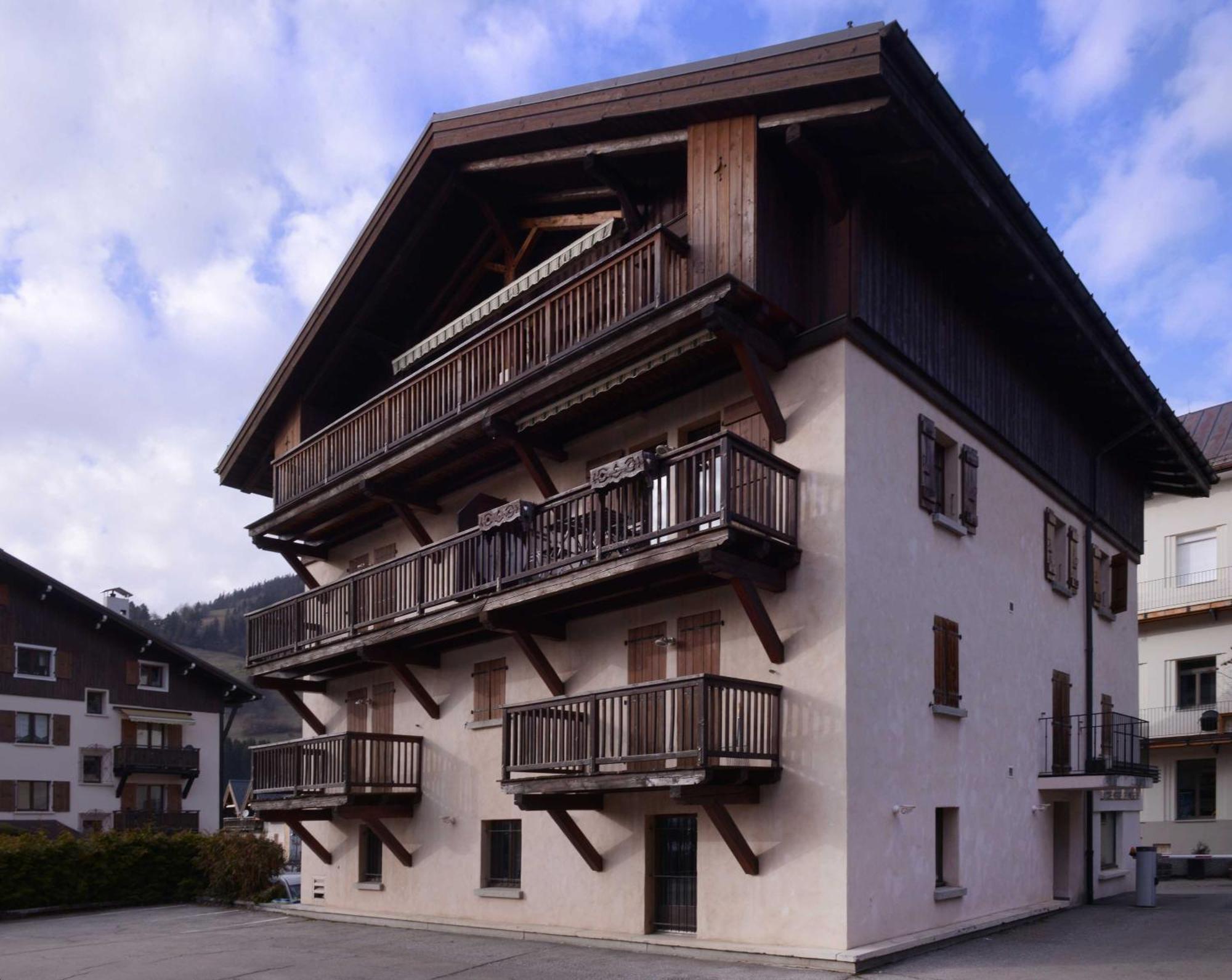 Warm 2-Bedroom Apartment Near The Tourist Office Megève Exteriör bild